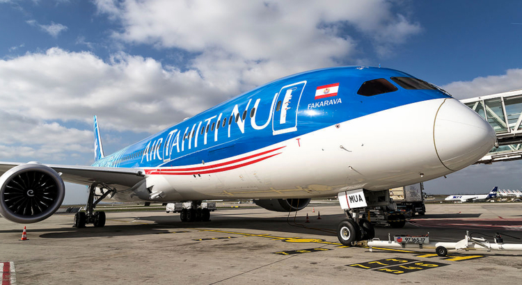 Air Tahiti Nui Boeing 787 in Paris